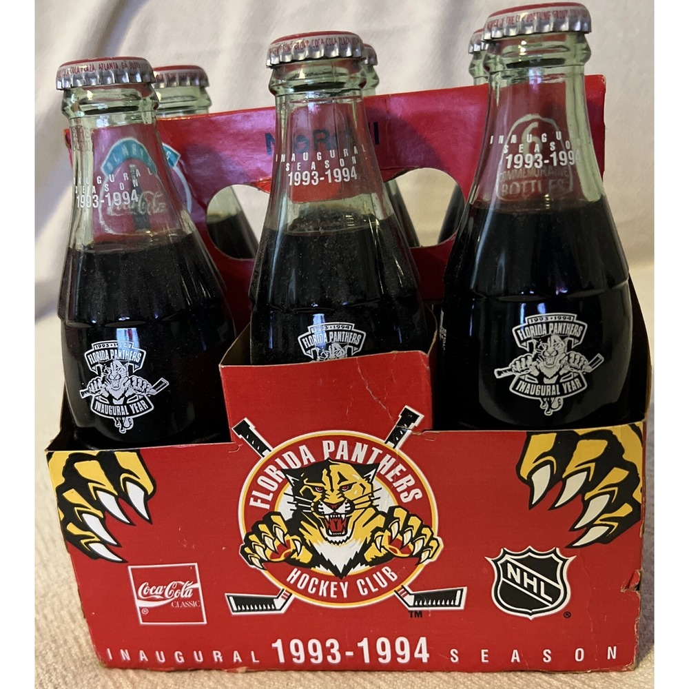 Vintage 90s Florida Panthers Inaugural Season 1993-94 Coca-Cola‎ In Holder
